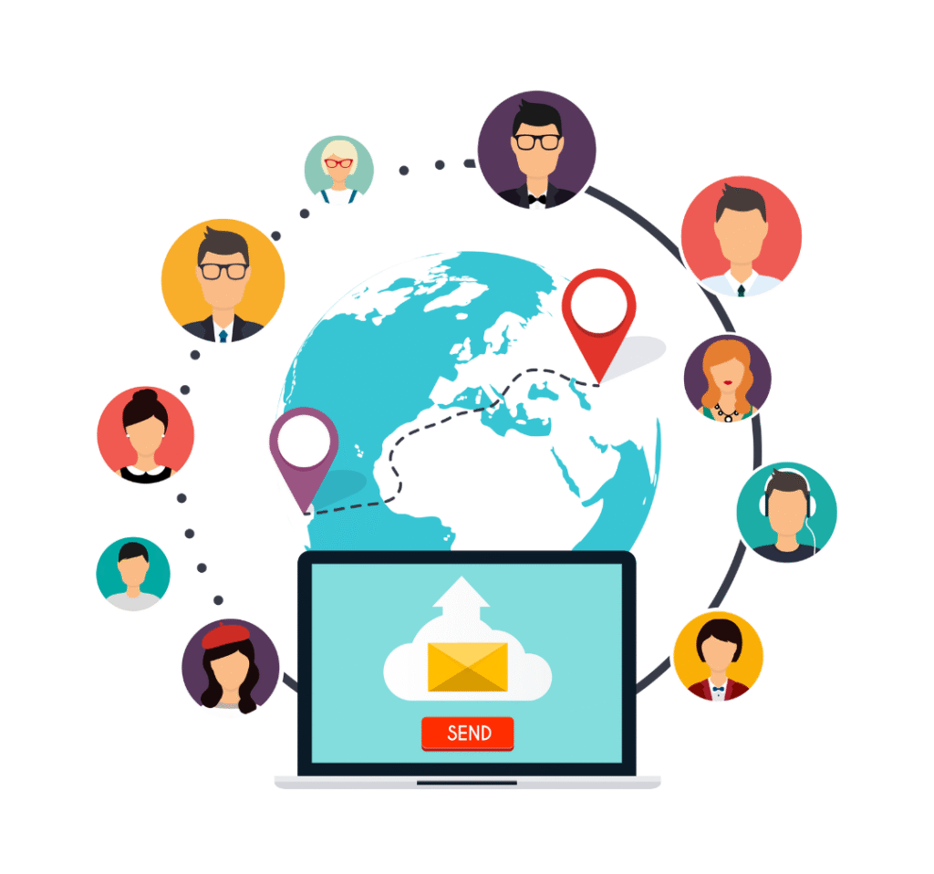 Digital marketing services including SEO, social media, web and branding