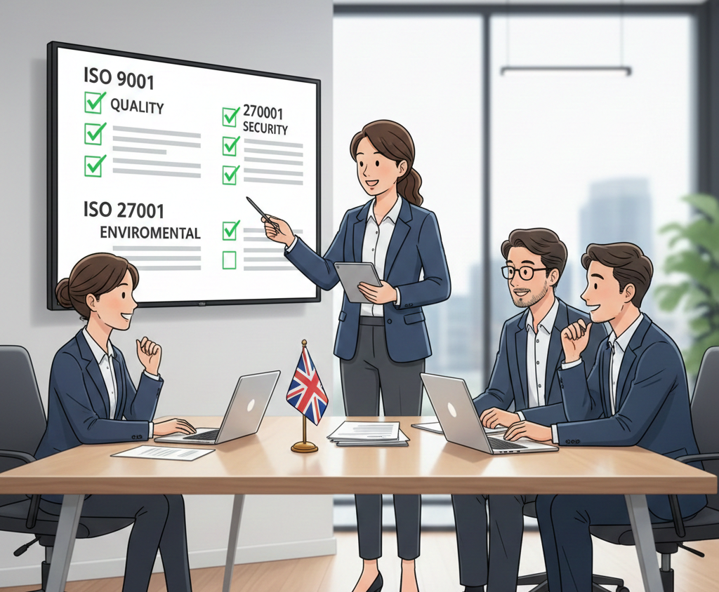 ISO certification bodies UK helping business achieve quality and compliance.