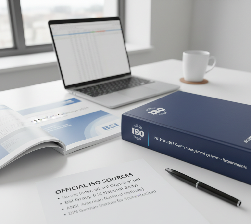 How to find ISO standards from official sources in the UK
